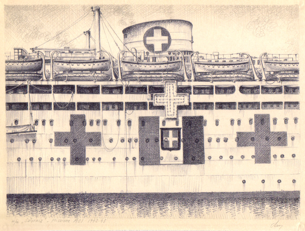 1942 - Motonave 'Saturnia' - missione AOI